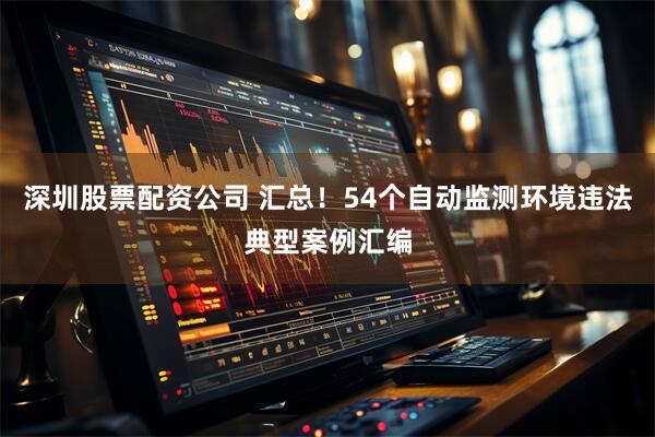 深圳股票配资公司 汇总！54个自动监测环境违法典型案例汇编